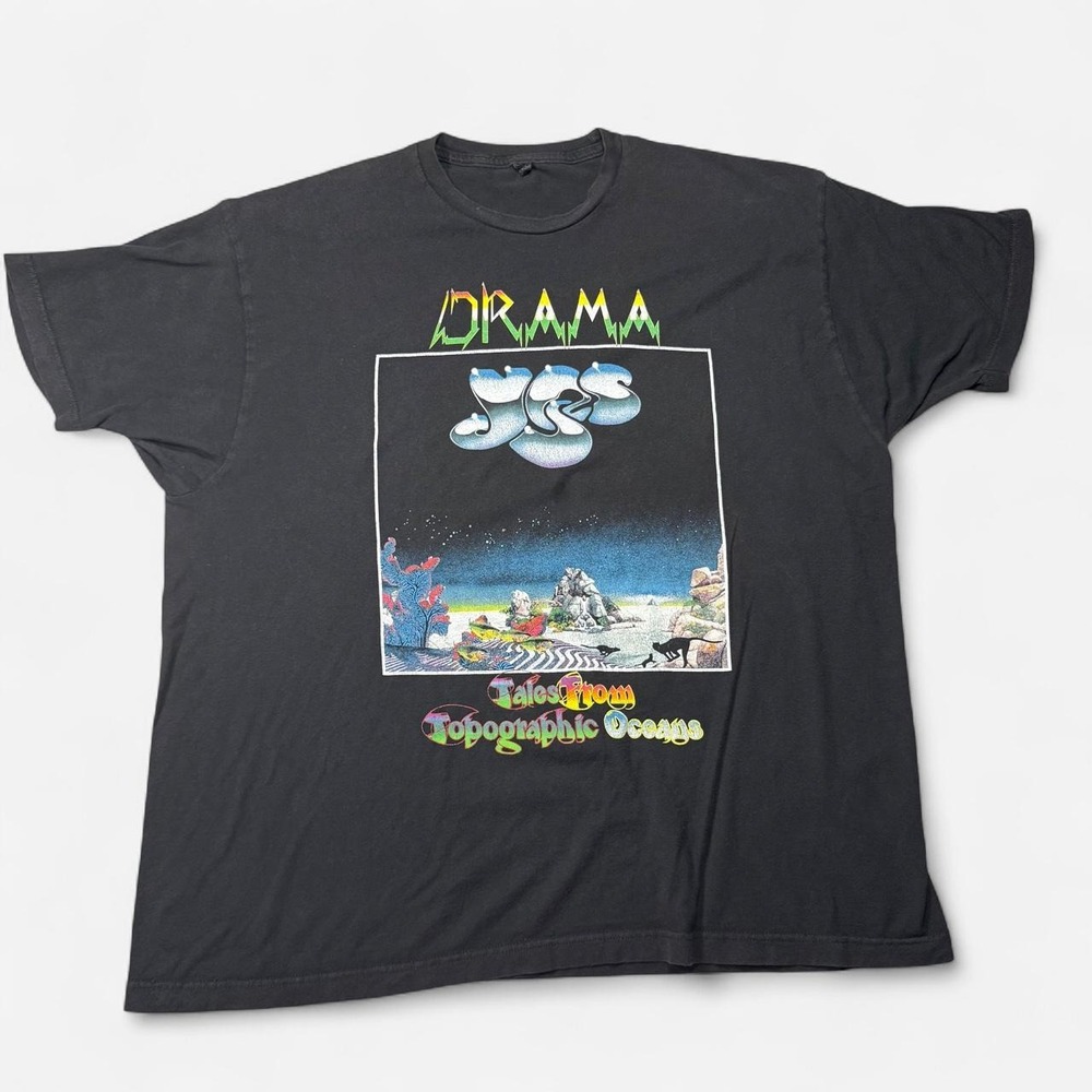 Yes tour shirt Tales From Topographic Oceans + Drama Size XXL